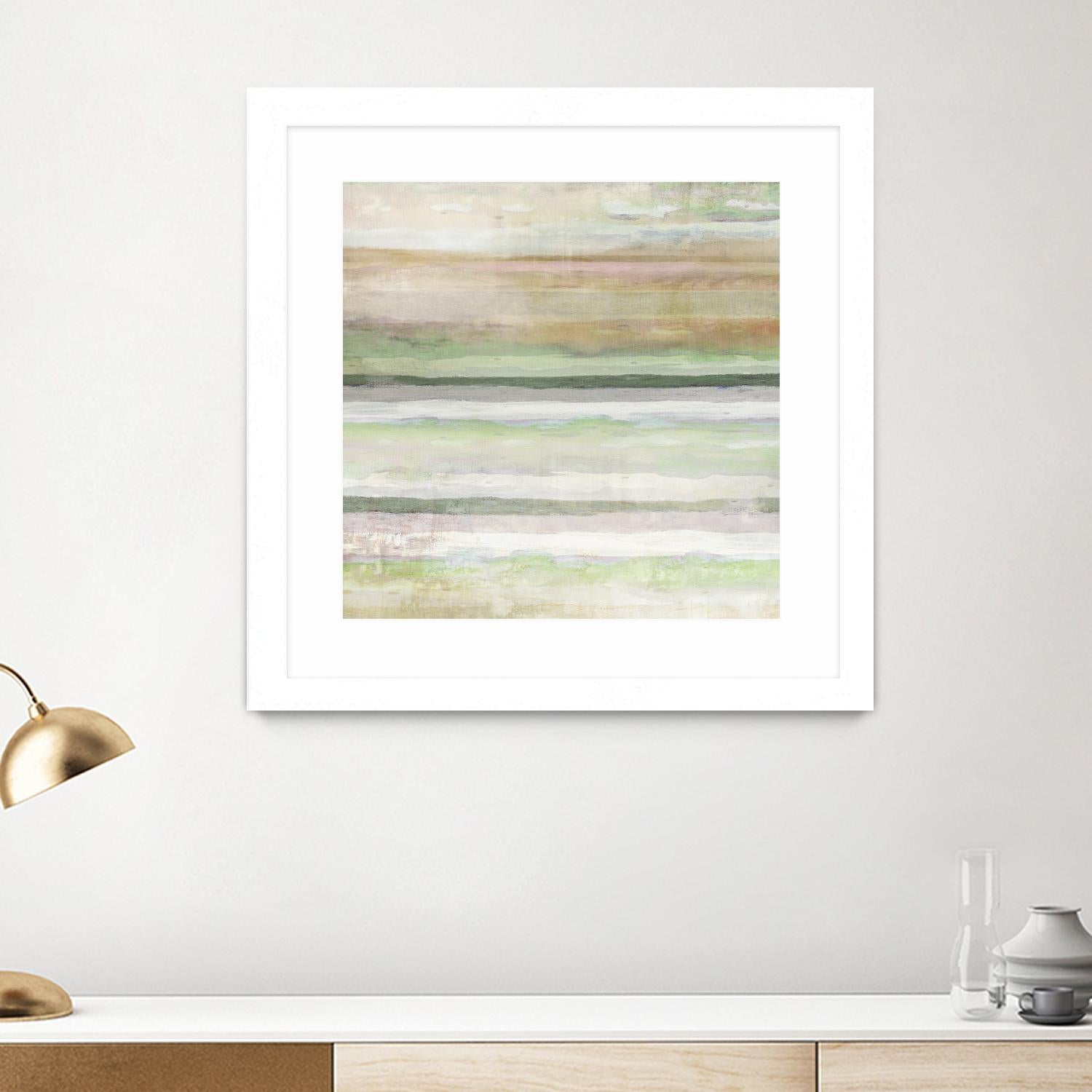 Splash of Summer I by Ruth Palmer on GIANT ART - beige abstract