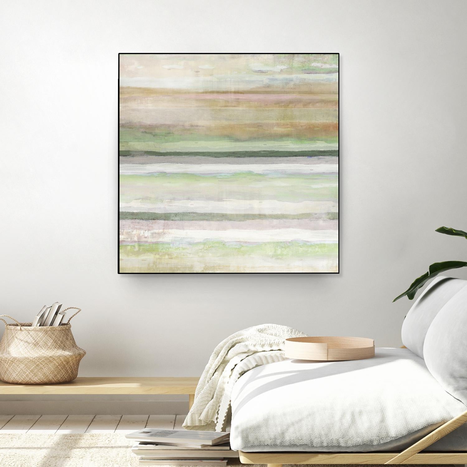 Splash of Summer I by Ruth Palmer on GIANT ART - beige abstract