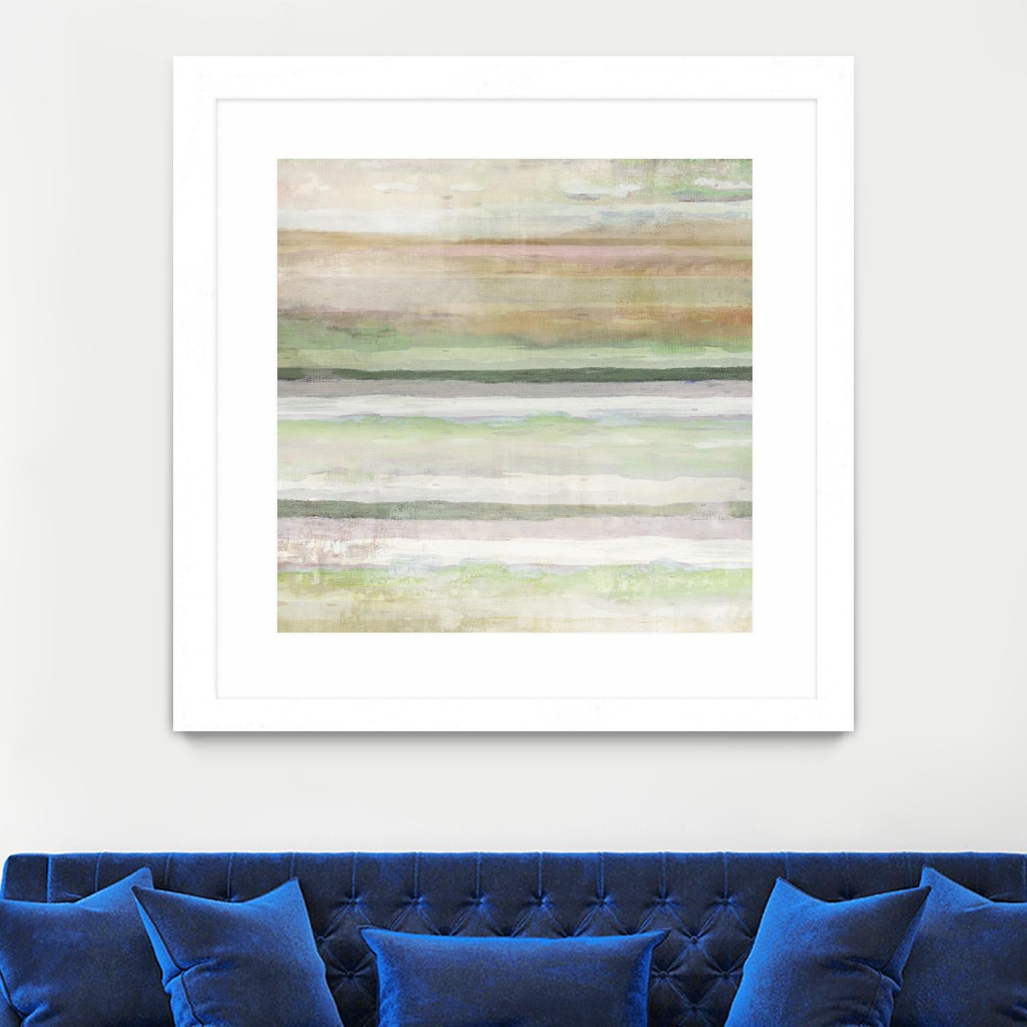 Splash of Summer I by Ruth Palmer on GIANT ART - beige abstract
