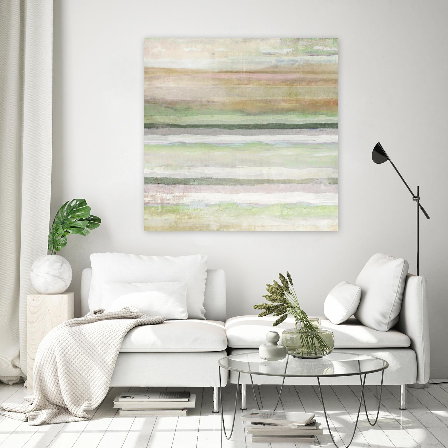 Splash of Summer I by Ruth Palmer on GIANT ART - beige abstract