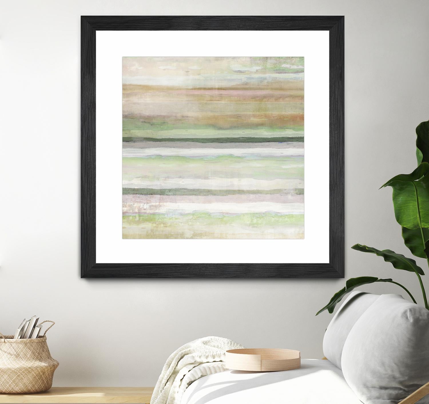 Splash of Summer I by Ruth Palmer on GIANT ART - beige abstract