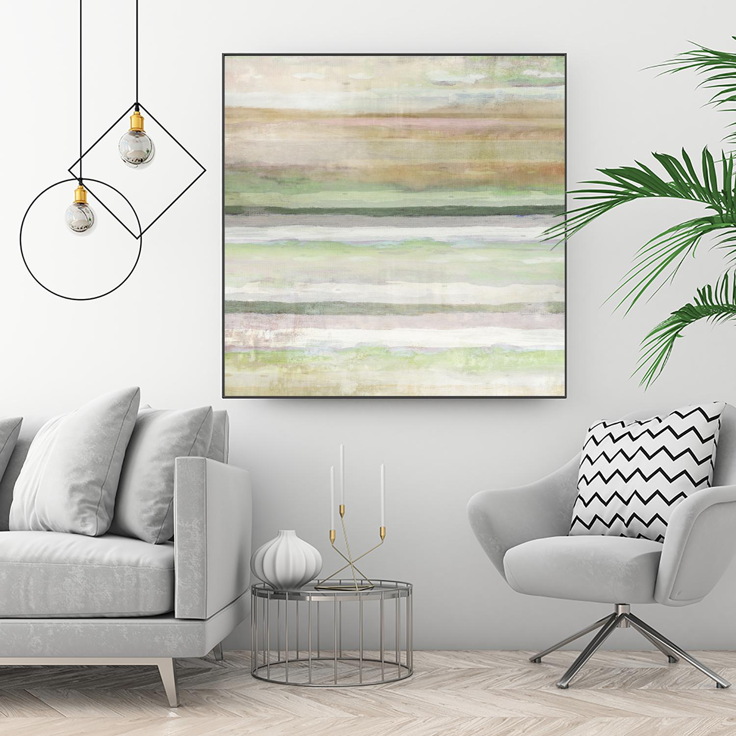 Splash of Summer I by Ruth Palmer on GIANT ART - beige abstract