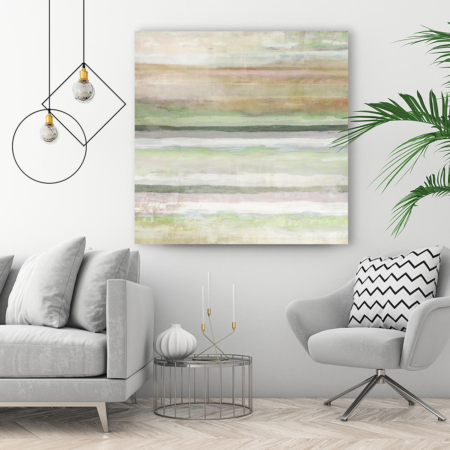 Splash of Summer I by Ruth Palmer on GIANT ART - beige abstract