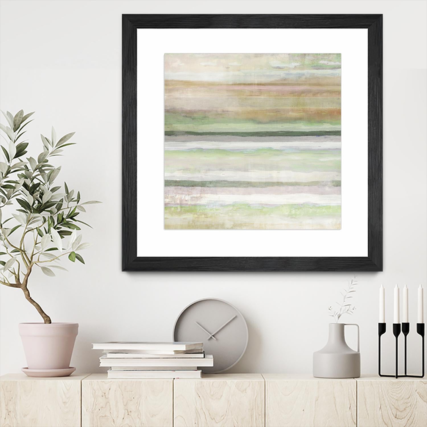 Splash of Summer I by Ruth Palmer on GIANT ART - beige abstract
