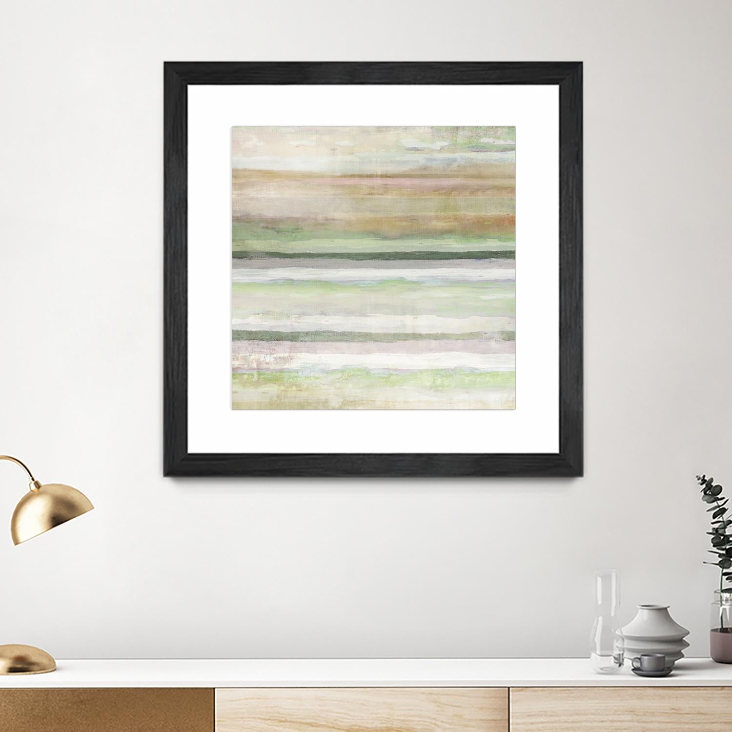 Splash of Summer I by Ruth Palmer on GIANT ART - beige abstract