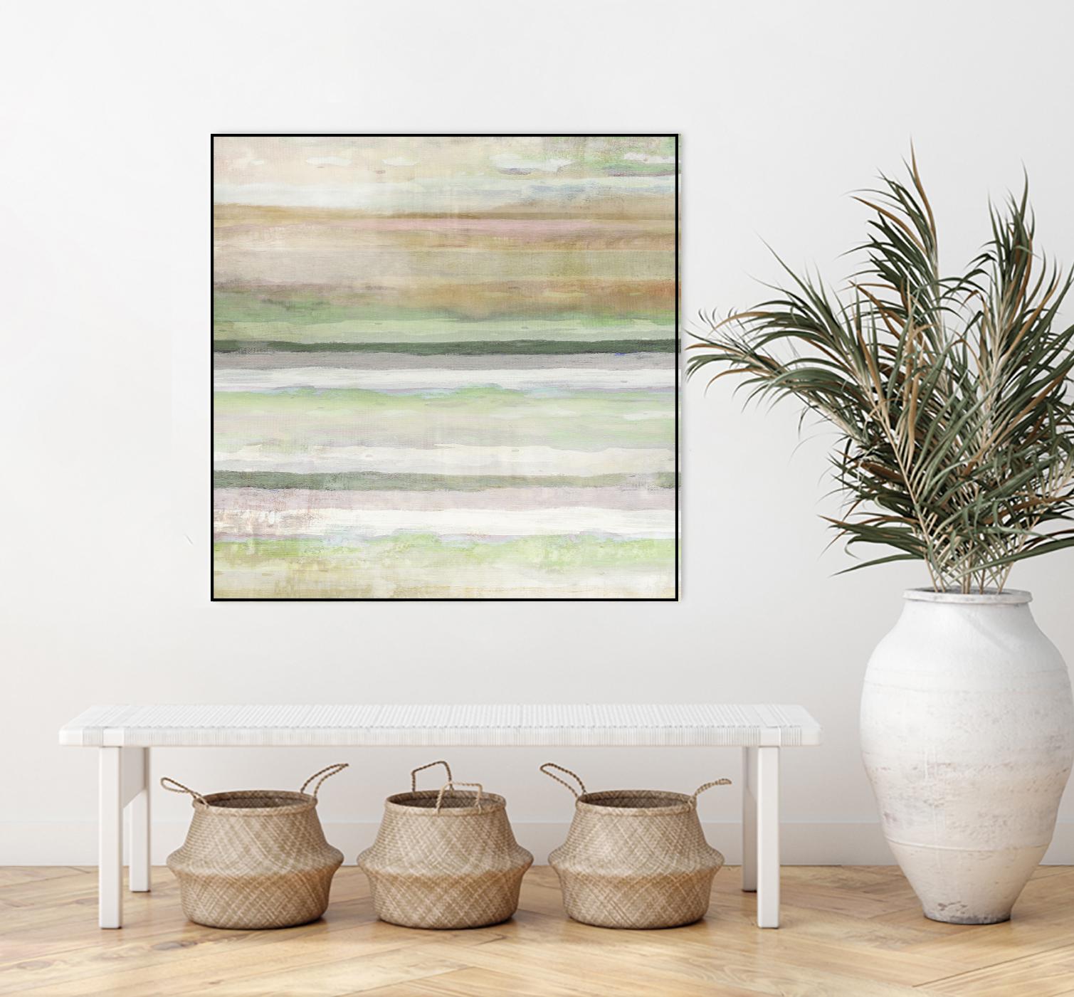 Splash of Summer I by Ruth Palmer on GIANT ART - beige abstract