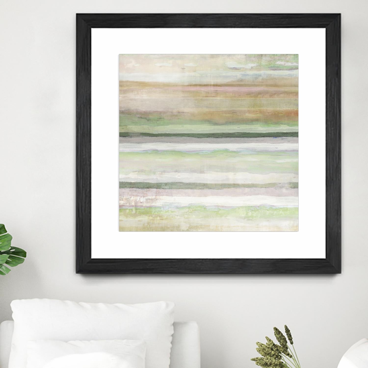 Splash of Summer I by Ruth Palmer on GIANT ART - beige abstract
