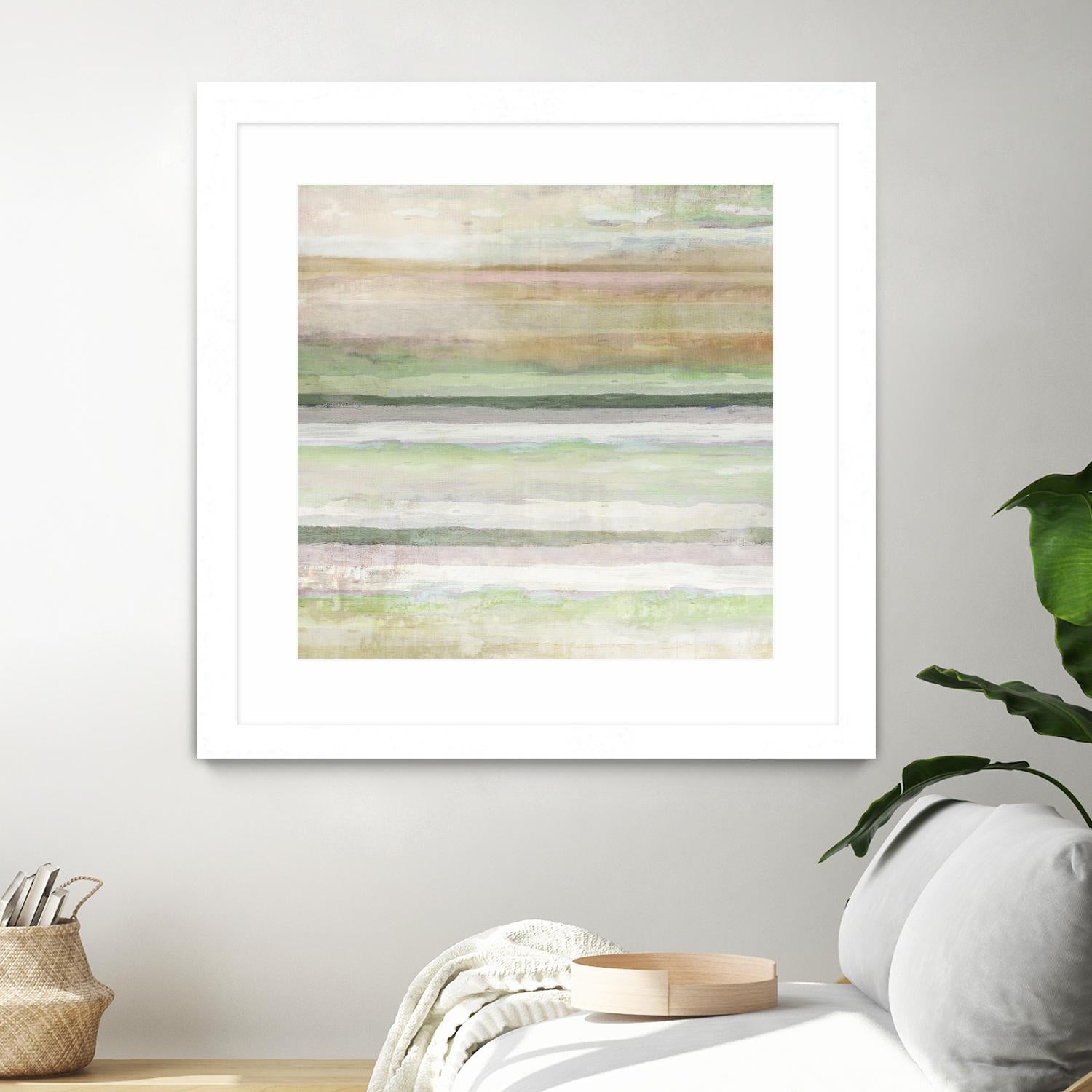 Splash of Summer I by Ruth Palmer on GIANT ART - beige abstract