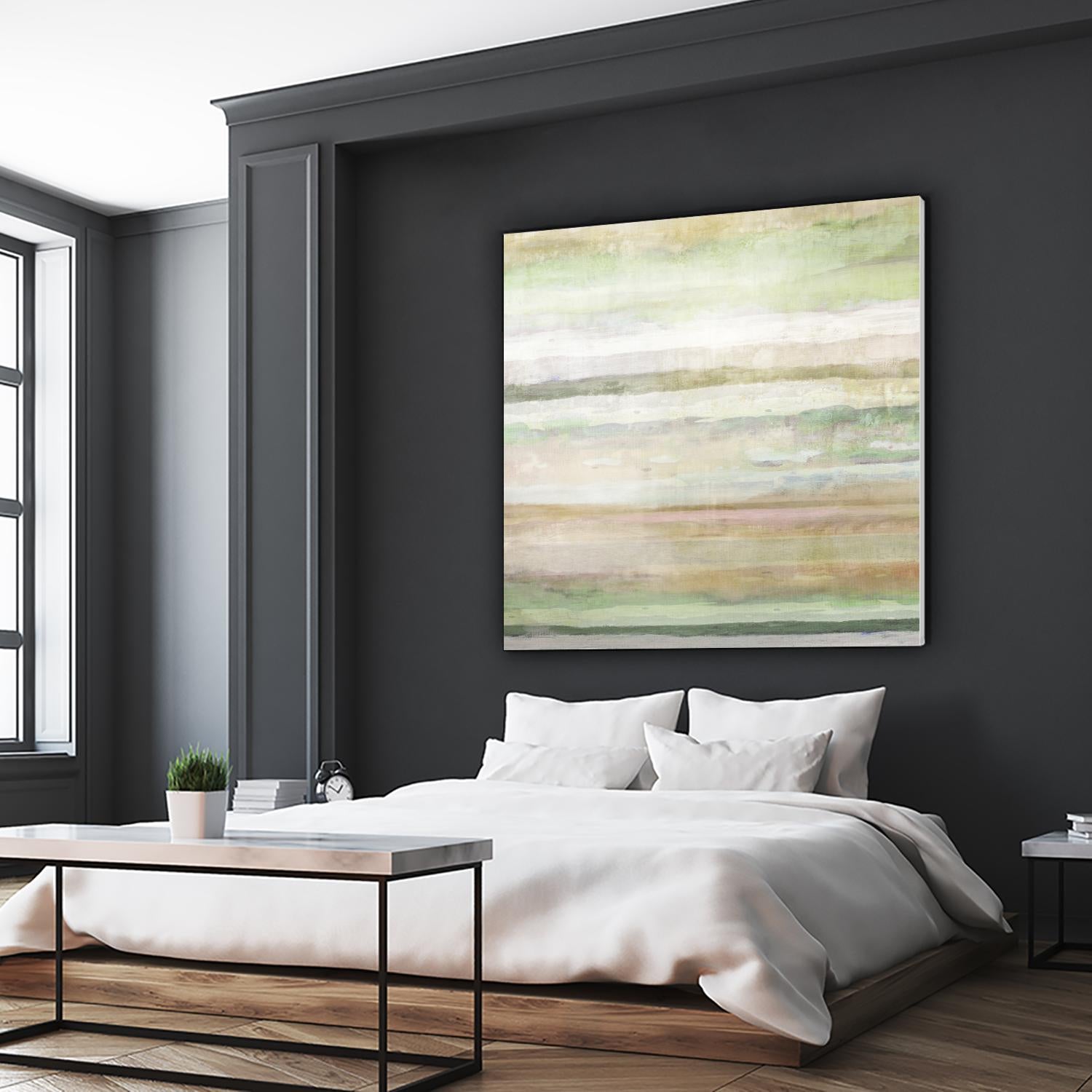 Splash of Summer II by Ruth Palmer on GIANT ART - green abstract