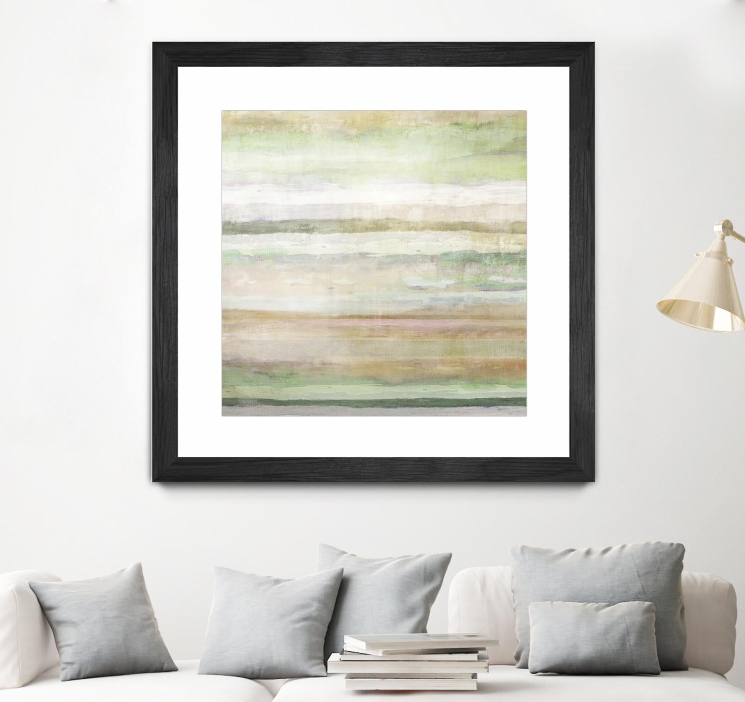 Splash of Summer II by Ruth Palmer on GIANT ART - green abstract