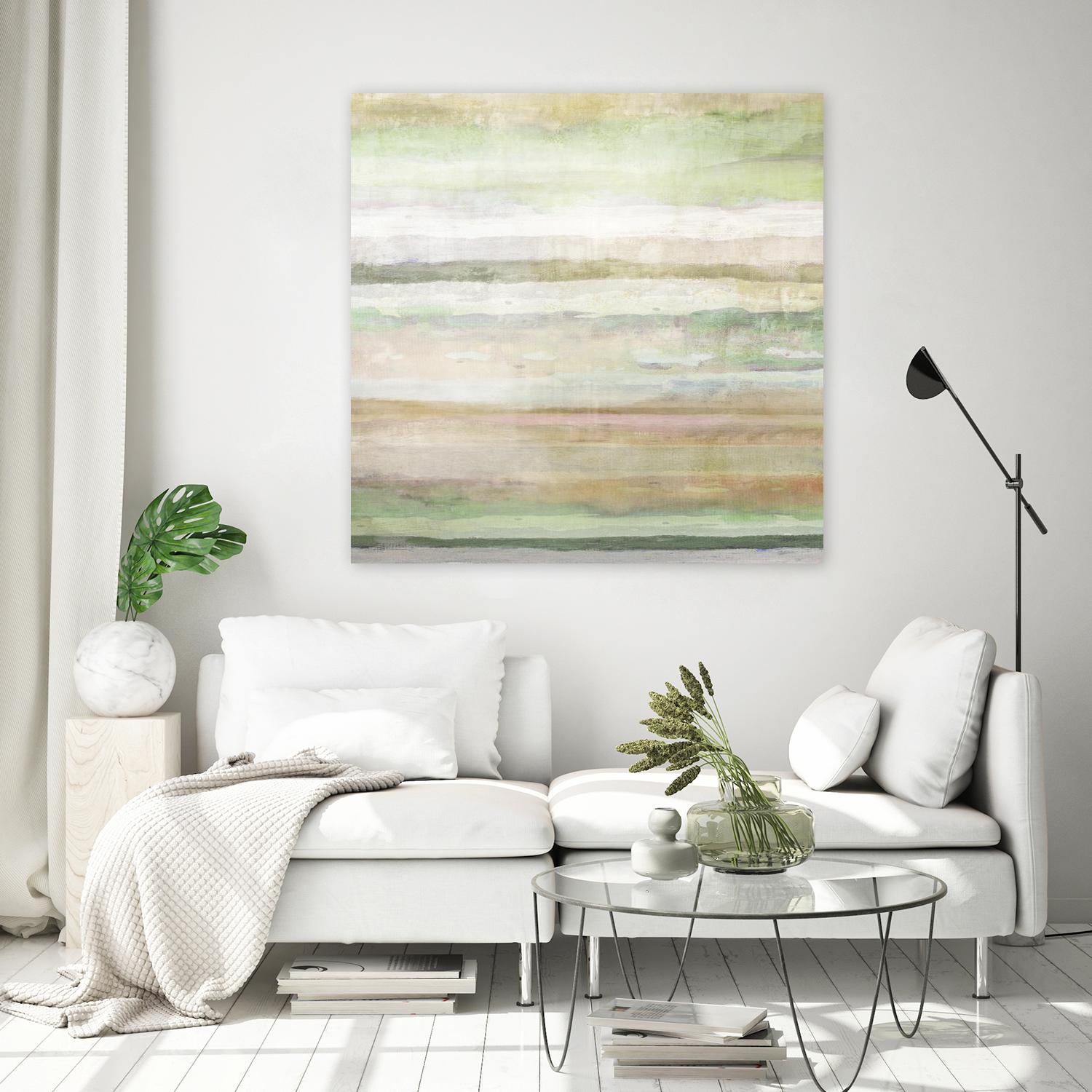 Splash of Summer II by Ruth Palmer on GIANT ART - green abstract