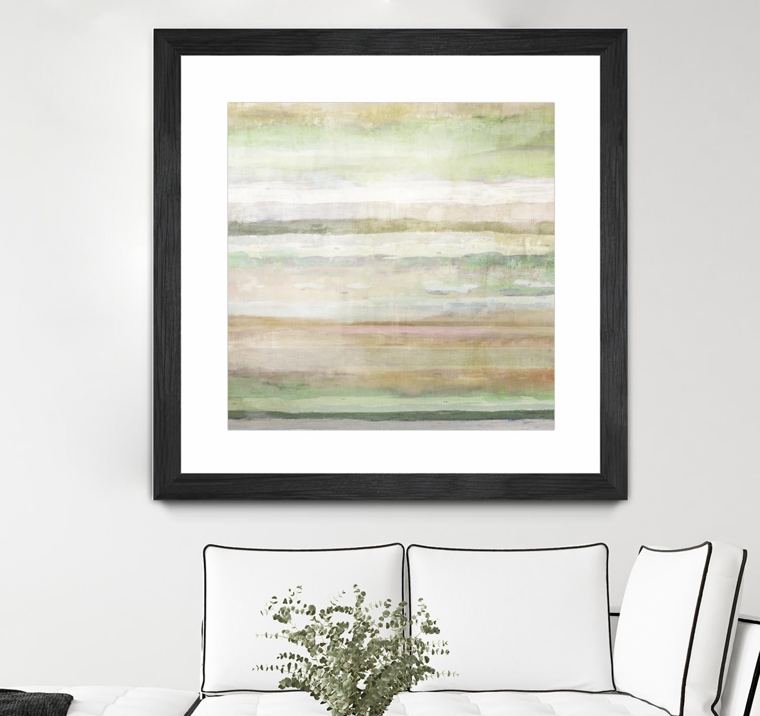 Splash of Summer II by Ruth Palmer on GIANT ART - green abstract