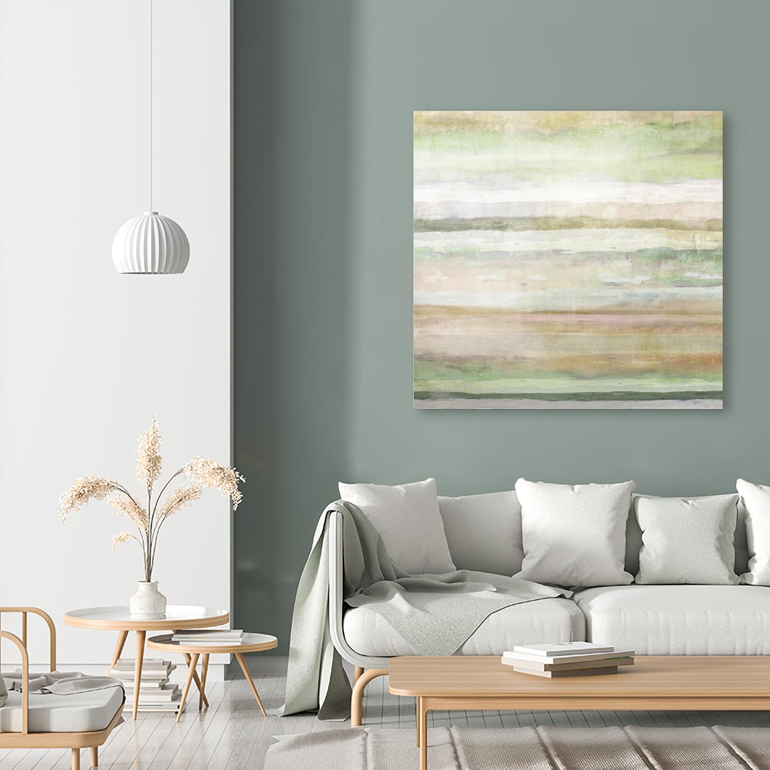 Splash of Summer II by Ruth Palmer on GIANT ART - green abstract