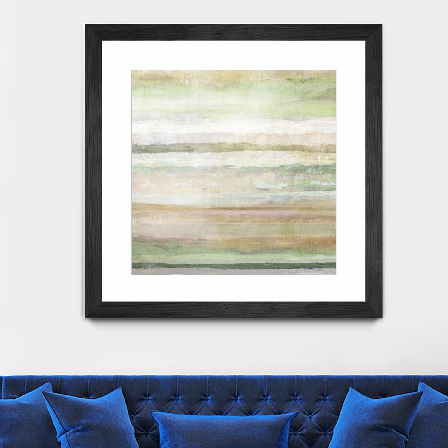 Splash of Summer II by Ruth Palmer on GIANT ART - green abstract