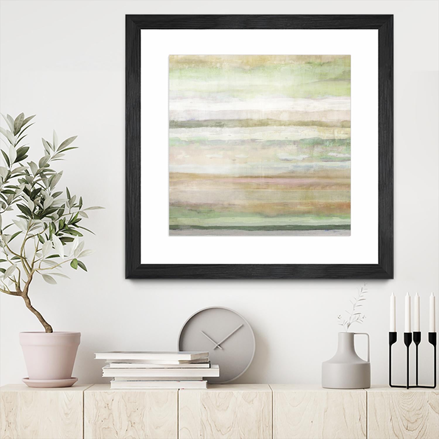 Splash of Summer II by Ruth Palmer on GIANT ART - green abstract