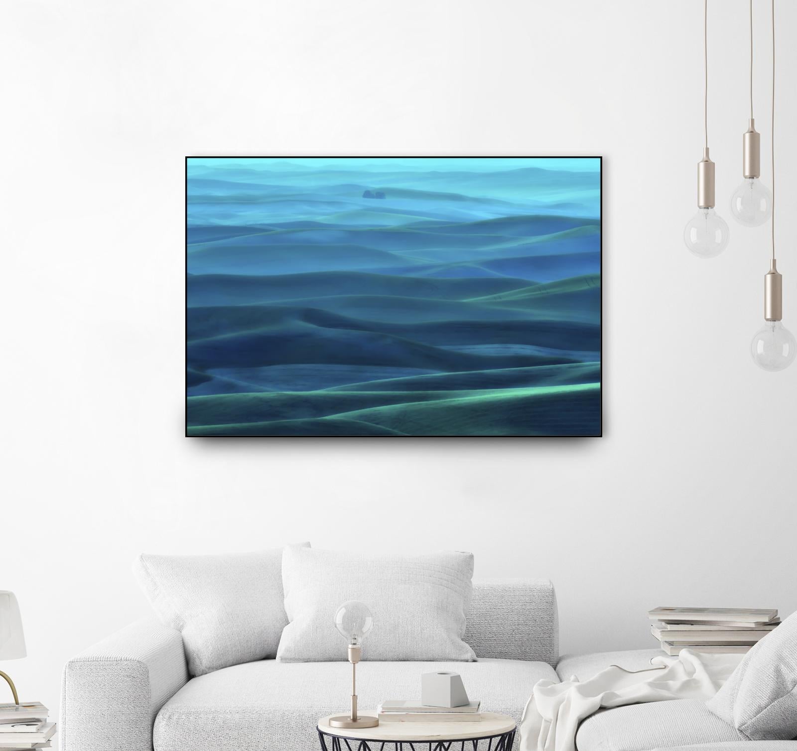 Evening Rhapsody by Don Schwartz on GIANT ART - blue photo art