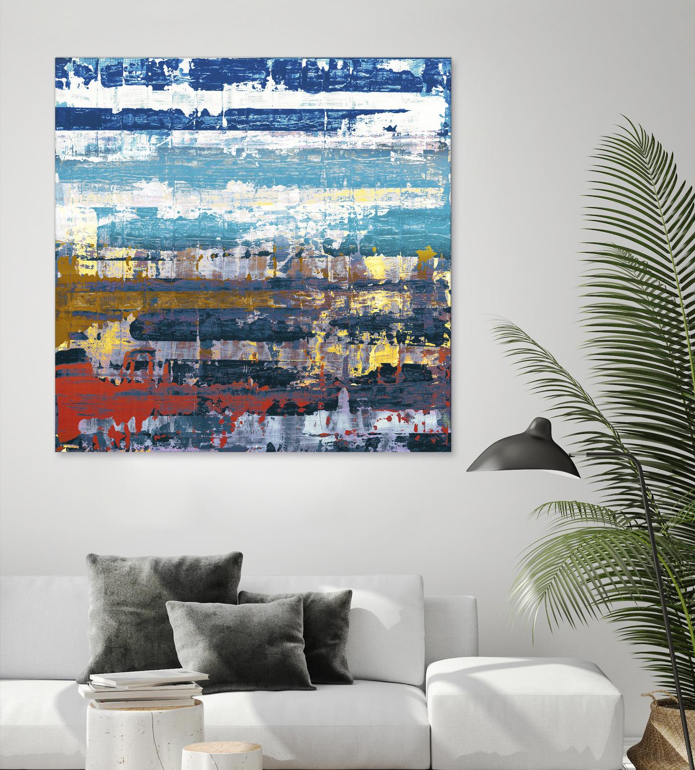 Hold of Time by Edward Selkirk on GIANT ART - red abstract