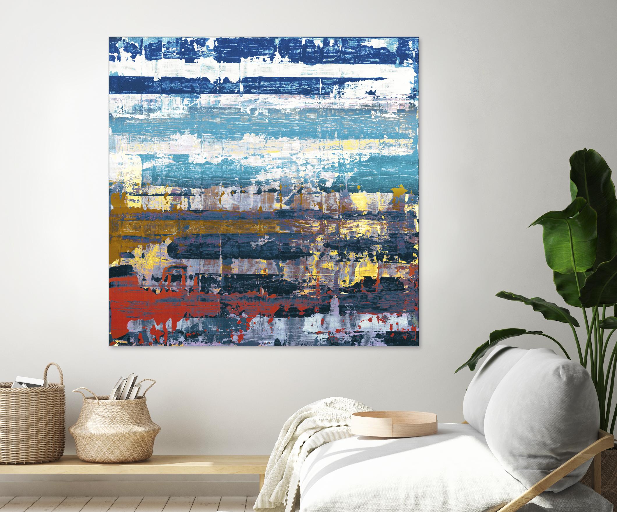 Hold of Time by Edward Selkirk on GIANT ART - red abstract