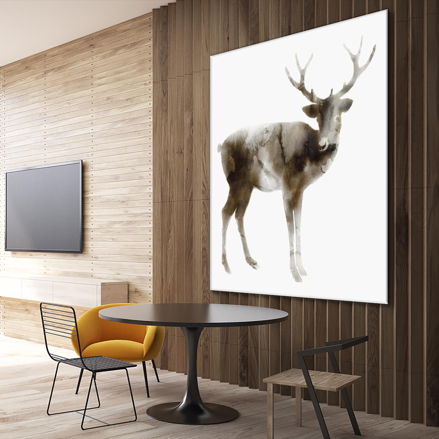 Stag by Edward Selkirk on GIANT ART - brown animals