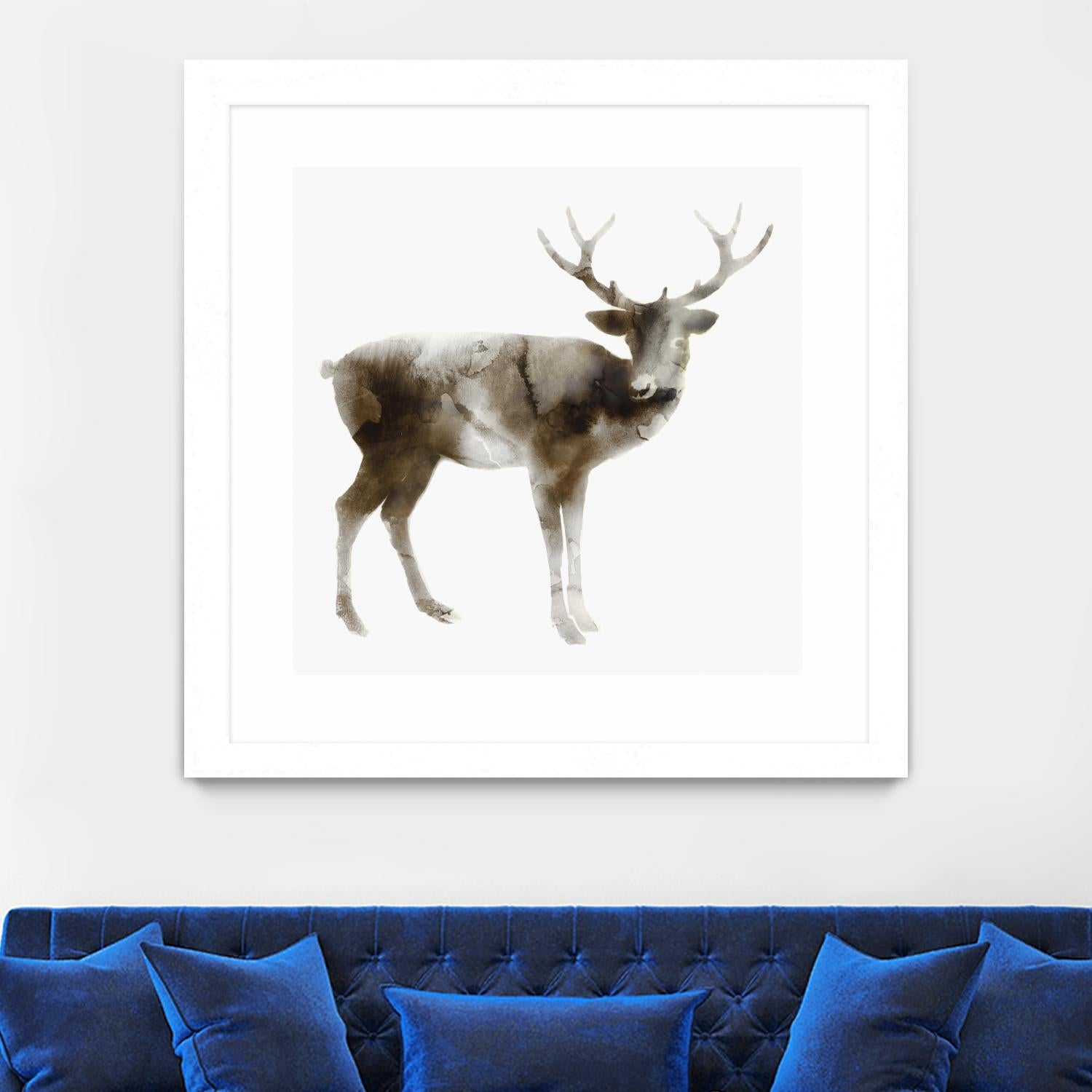 Stag by Edward Selkirk on GIANT ART - brown animals