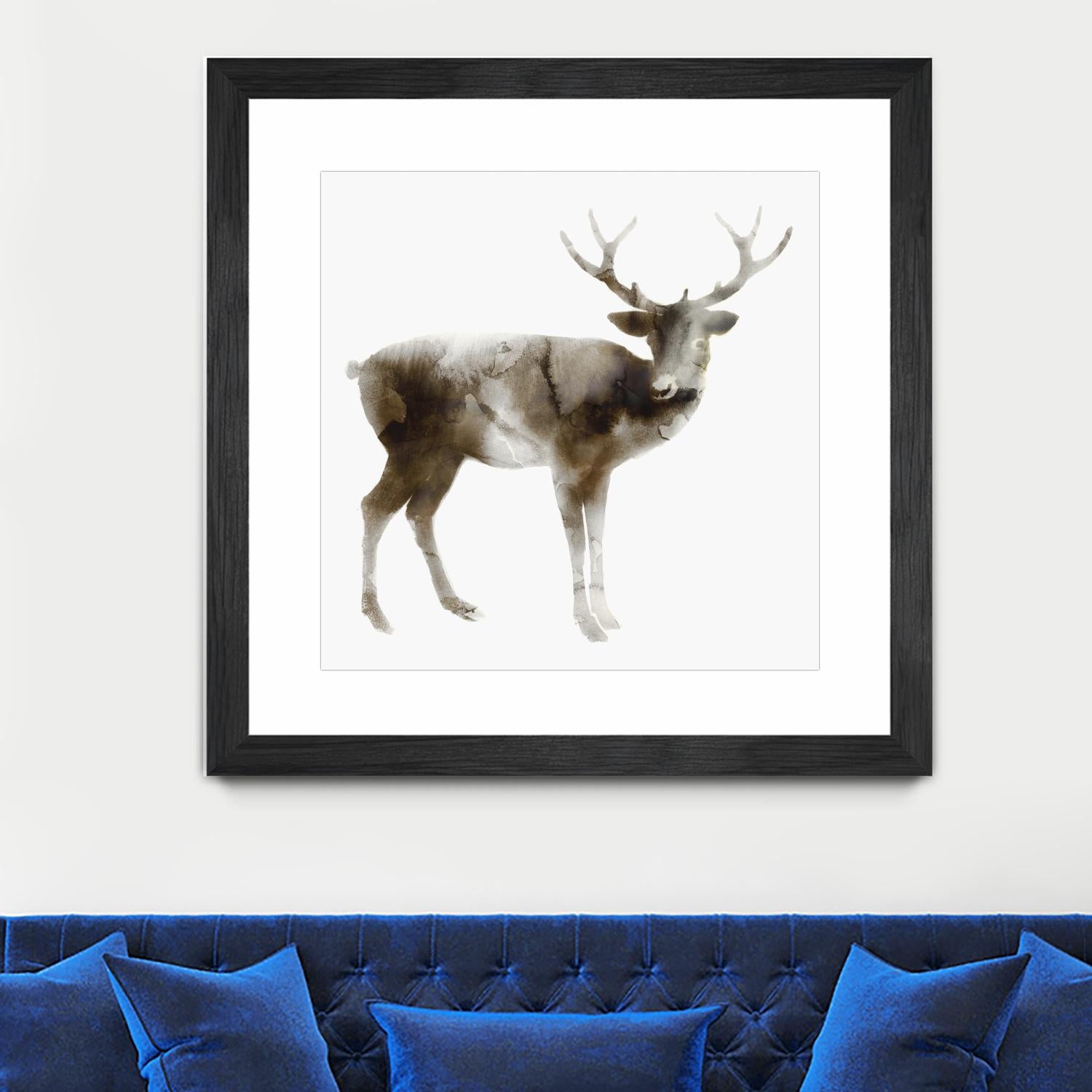 Stag by Edward Selkirk on GIANT ART - brown animals