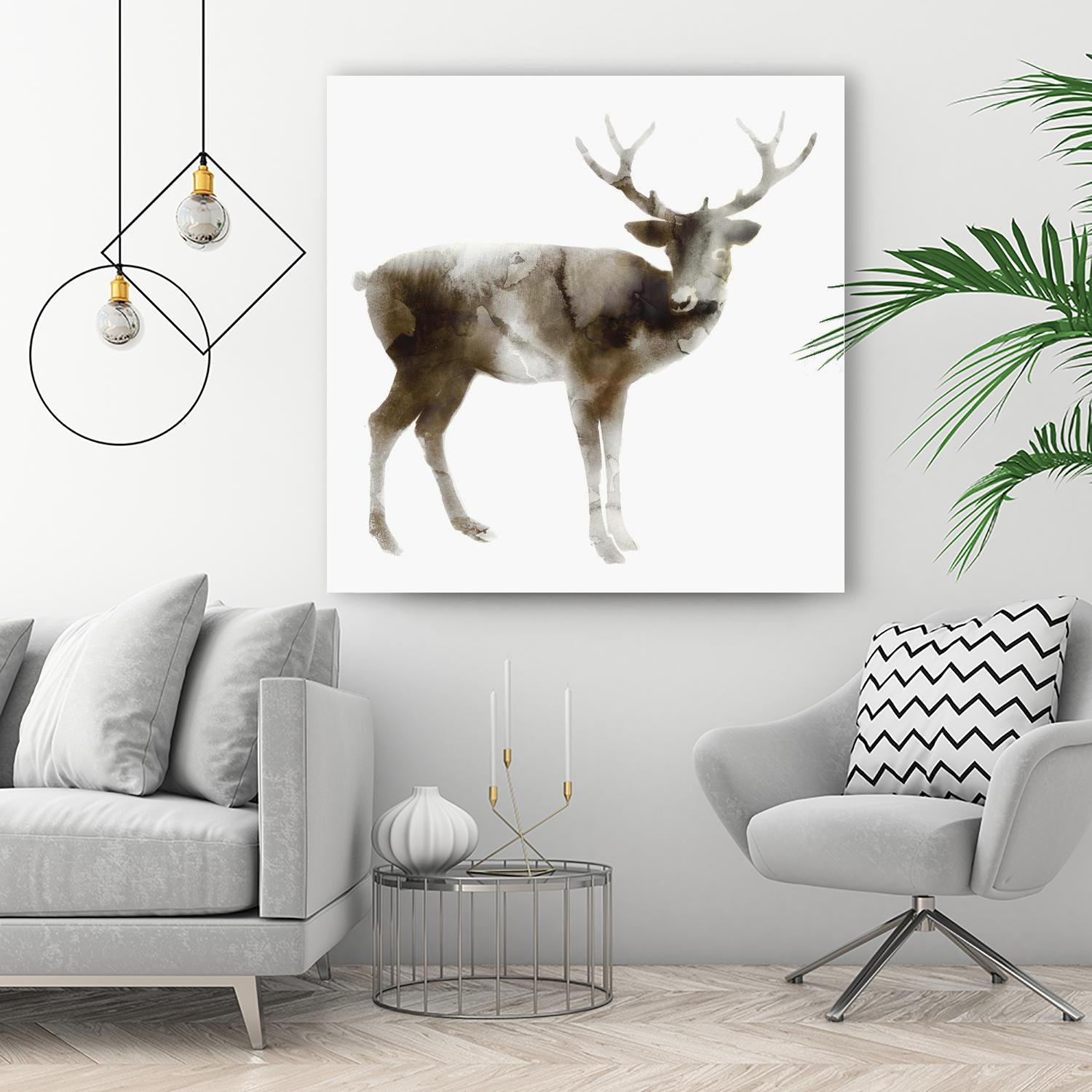 Stag by Edward Selkirk on GIANT ART - brown animals