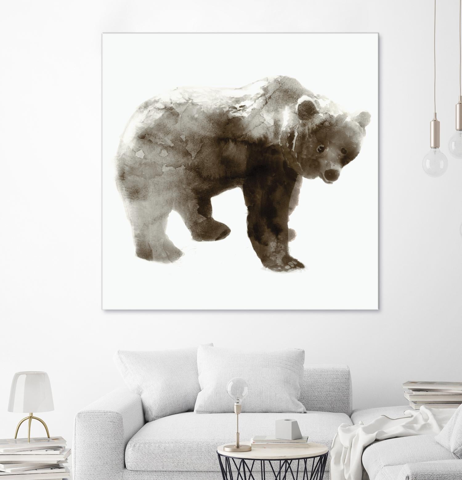Bear by Edward Selkirk on GIANT ART - brown animals