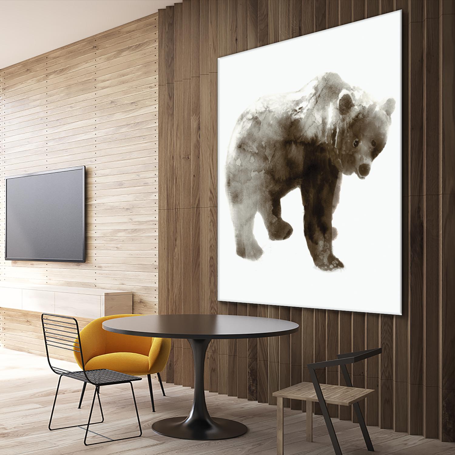 Bear by Edward Selkirk on GIANT ART - brown animals