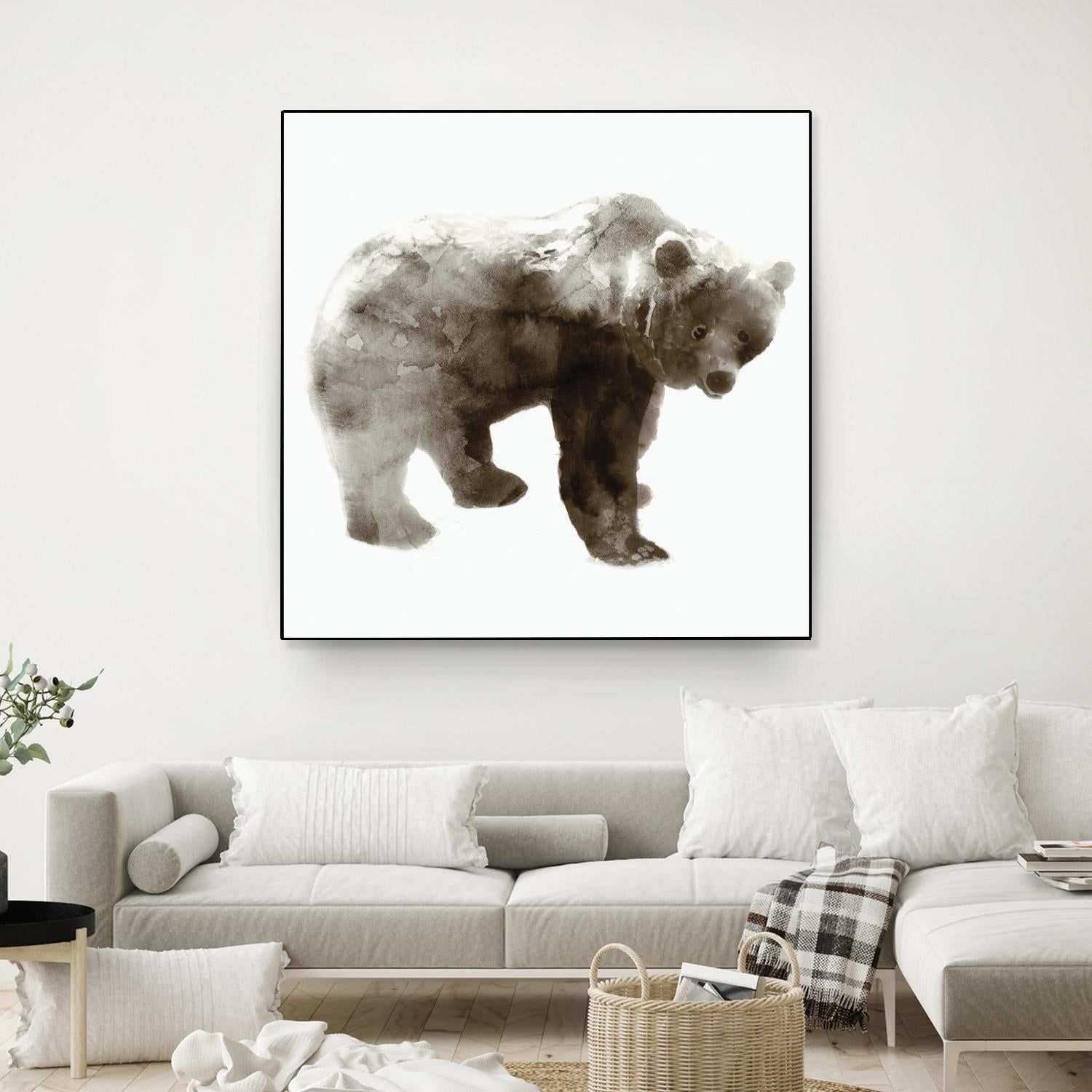 Bear by Edward Selkirk on GIANT ART - brown animals