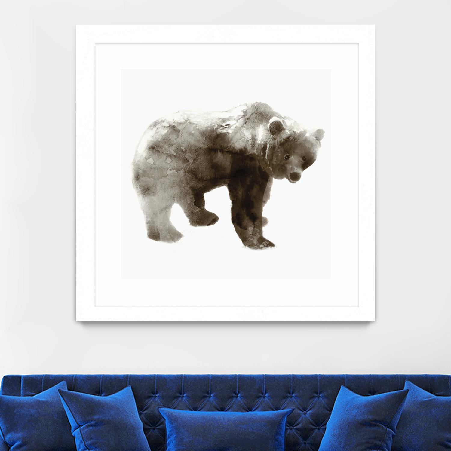 Bear by Edward Selkirk on GIANT ART - brown animals