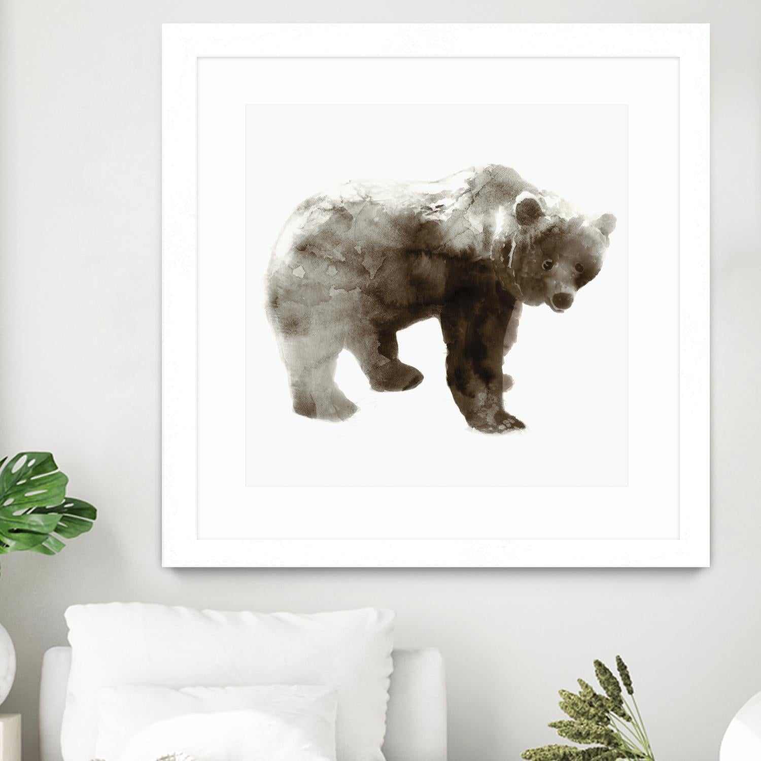 Bear by Edward Selkirk on GIANT ART - brown animals