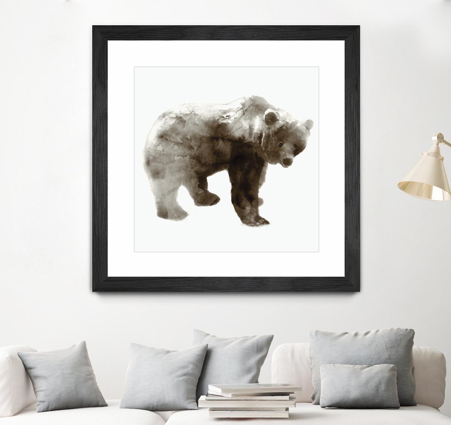 Bear by Edward Selkirk on GIANT ART - brown animals