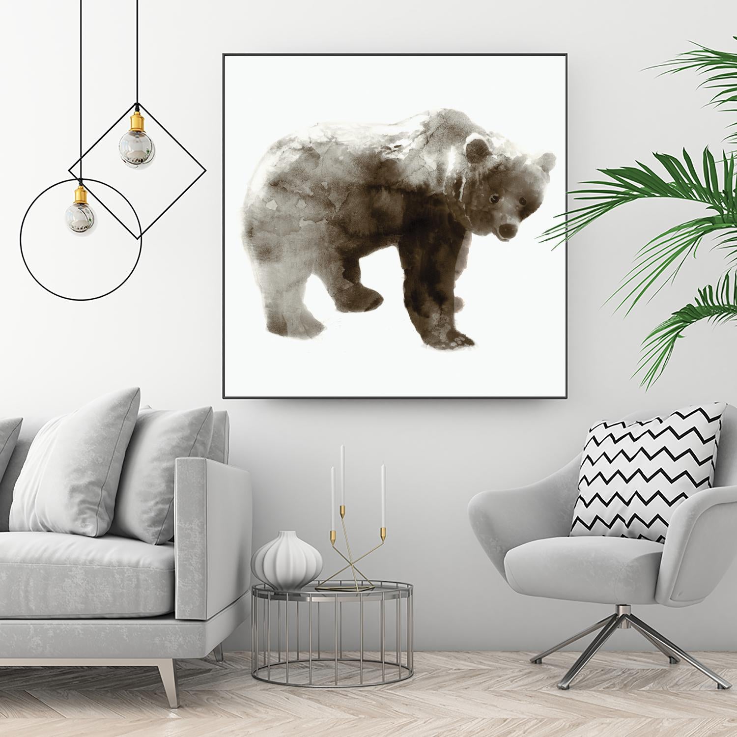 Bear by Edward Selkirk on GIANT ART - brown animals