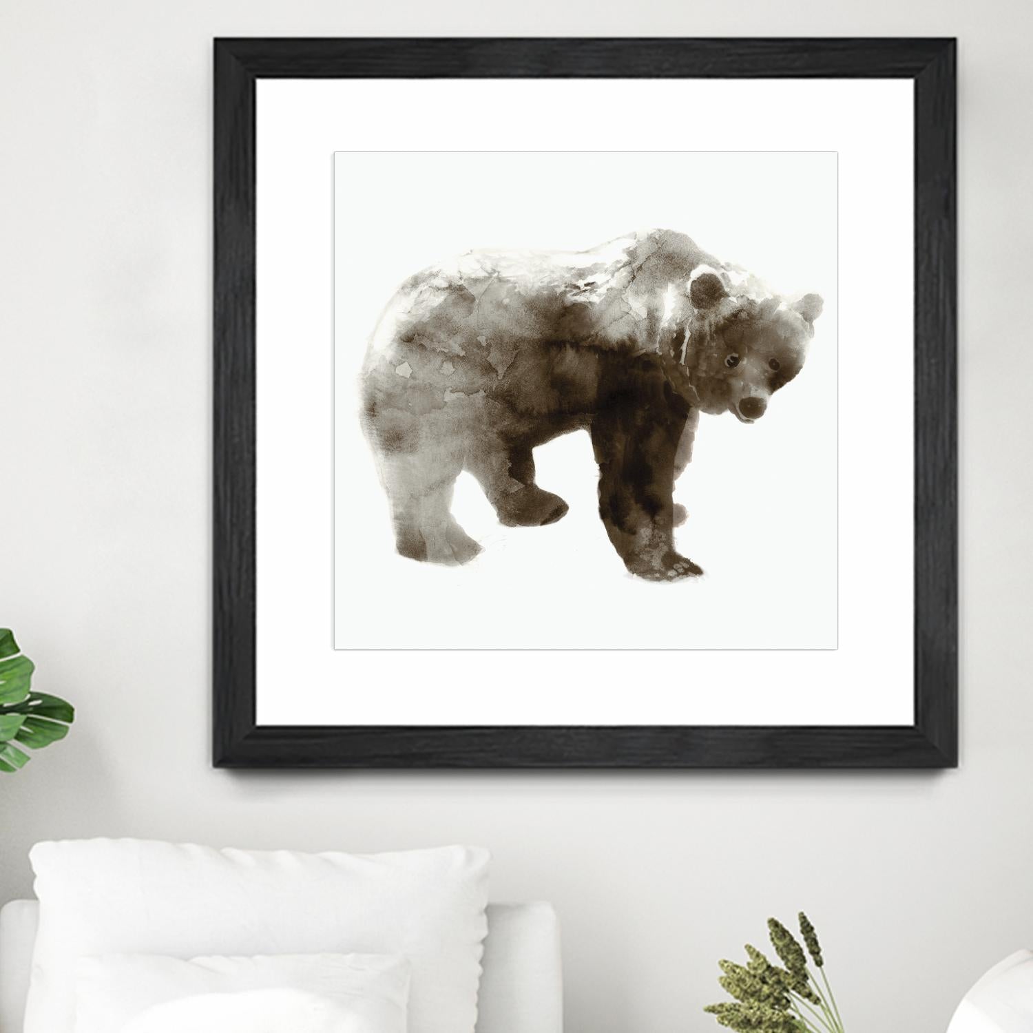 Bear by Edward Selkirk on GIANT ART - brown animals