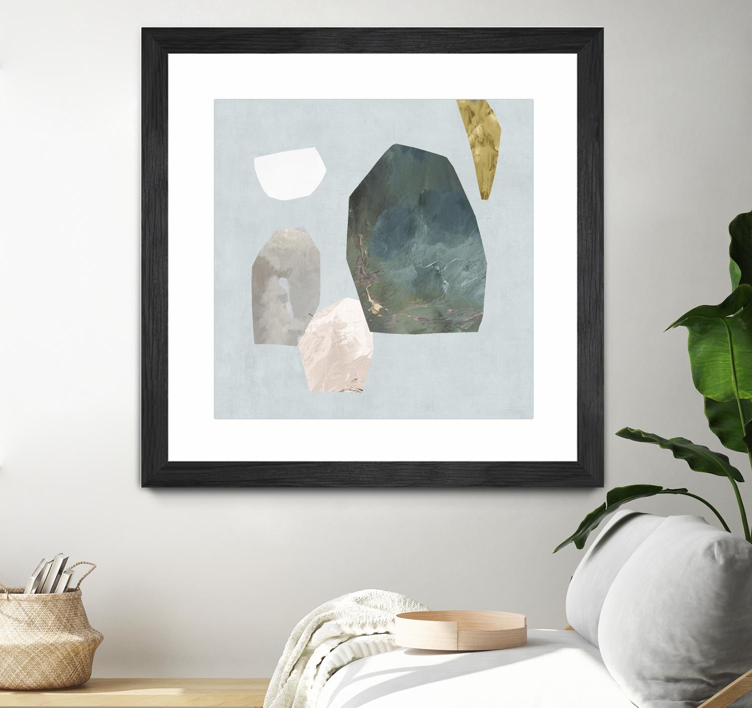 Assembly I by Edward Selkirk on GIANT ART - blue abstract contemporary