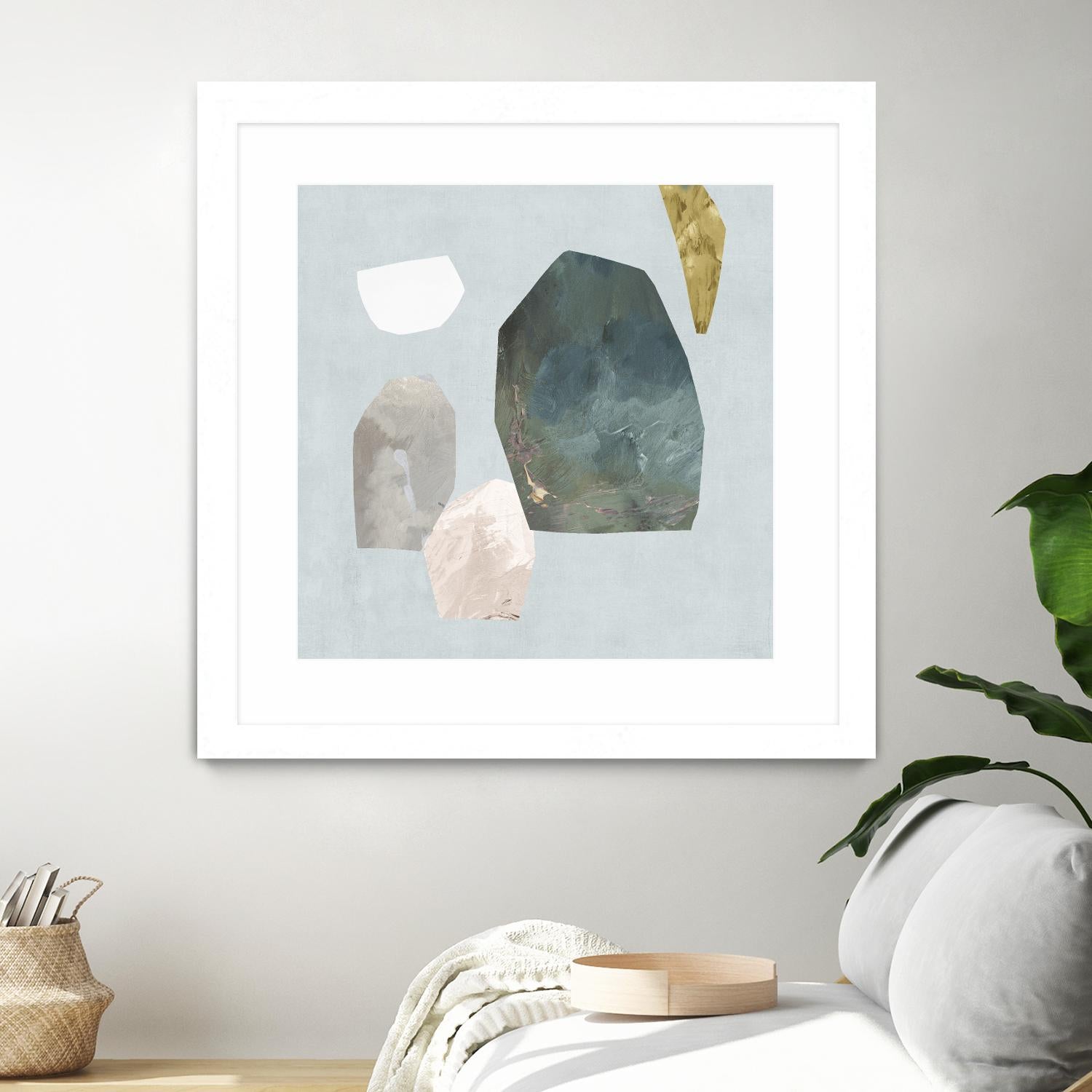 Assembly I by Edward Selkirk on GIANT ART - blue abstract contemporary