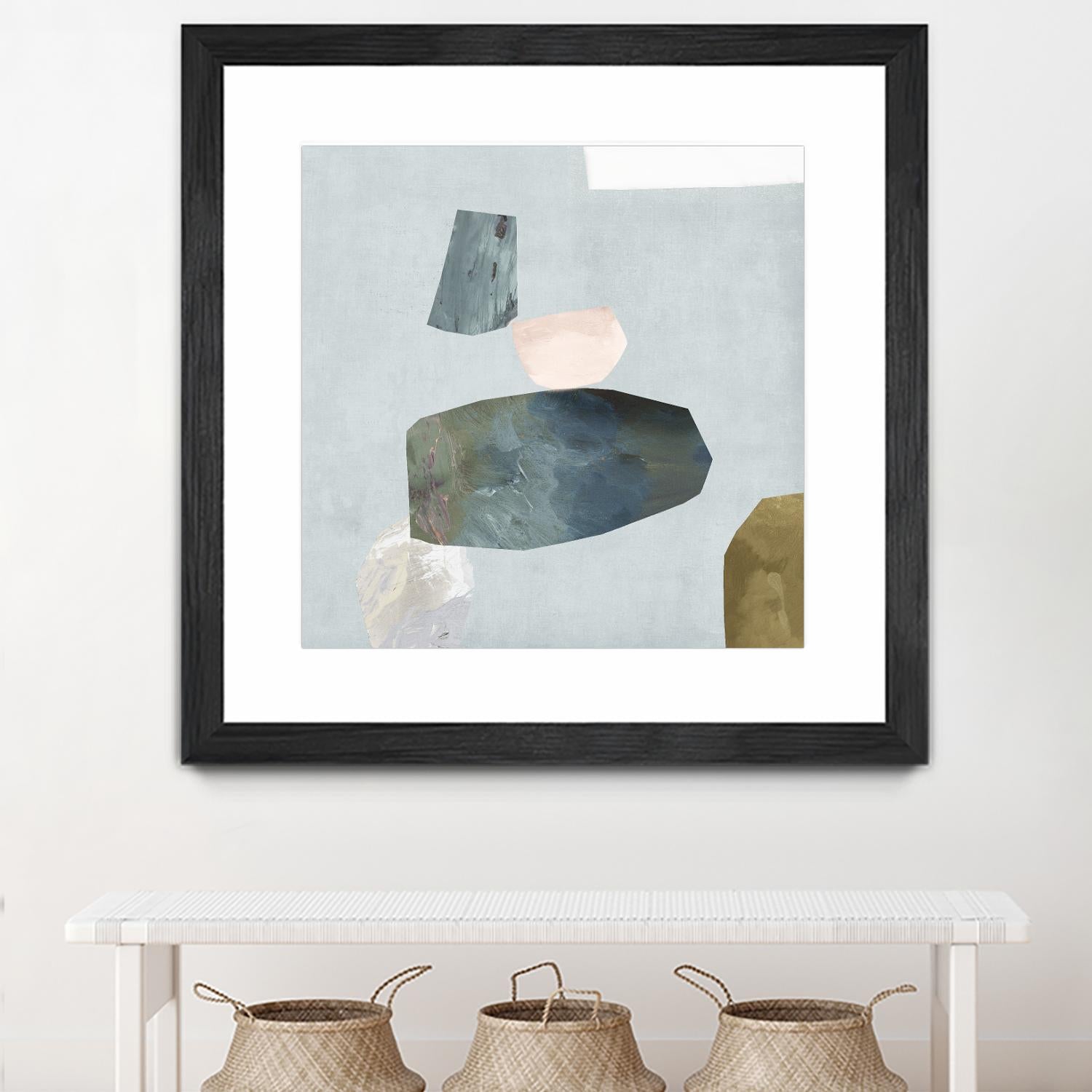 Assembly II by Edward Selkirk on GIANT ART - blue abstract