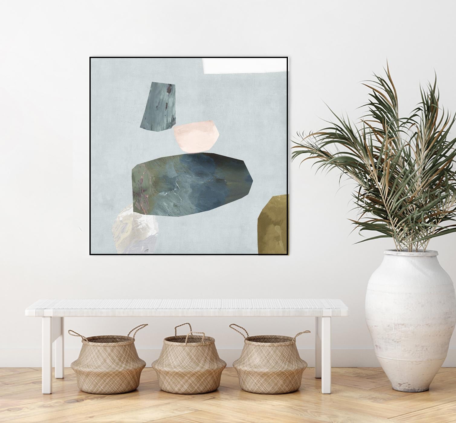 Assembly II by Edward Selkirk on GIANT ART - blue abstract