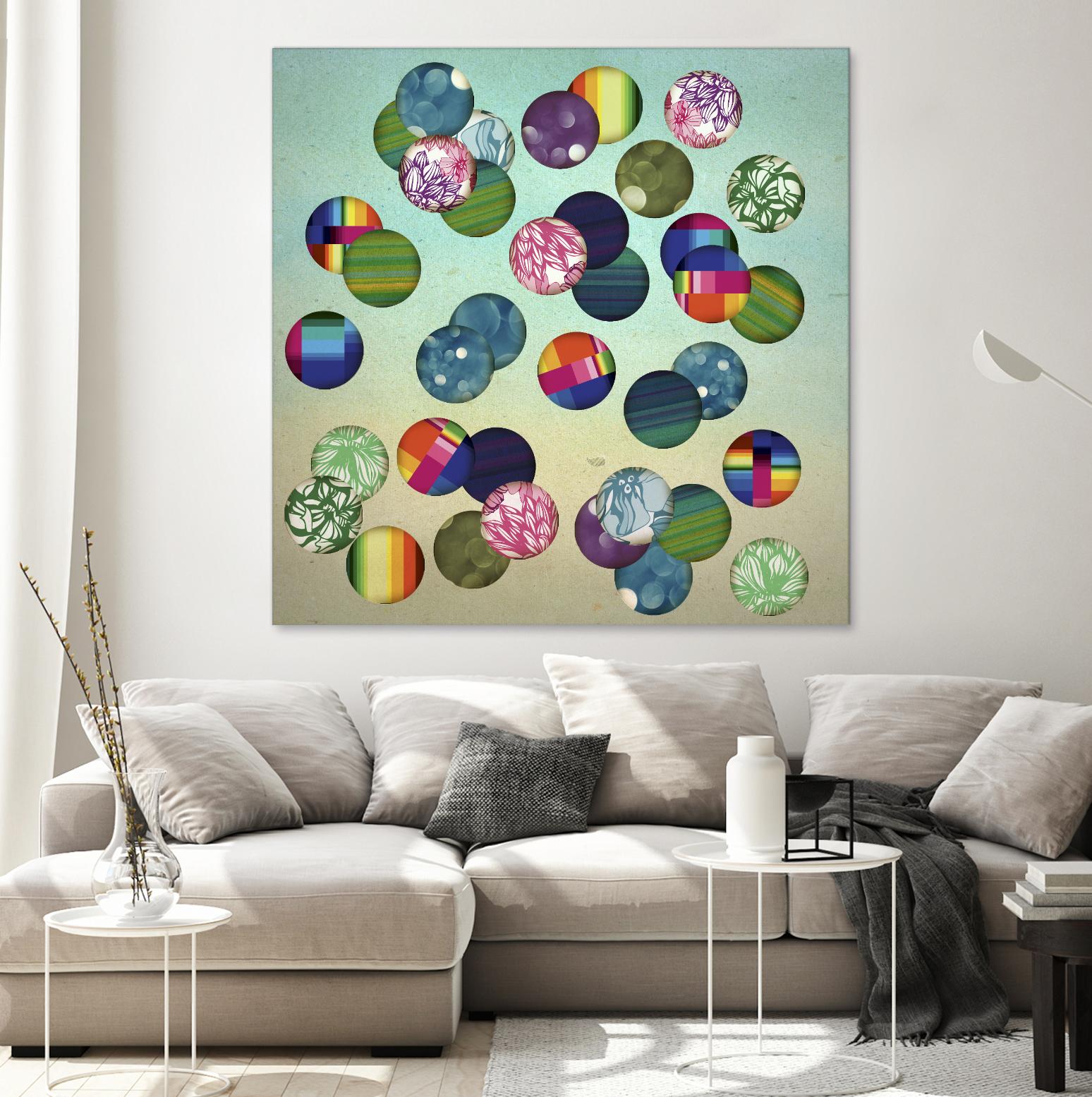 Play by Theo Pechorin on GIANT ART - green abstract