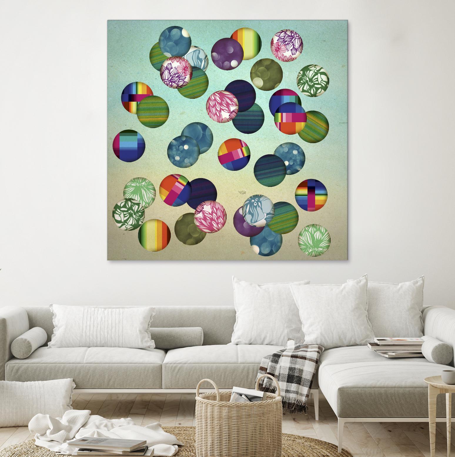 Play by Theo Pechorin on GIANT ART - green abstract