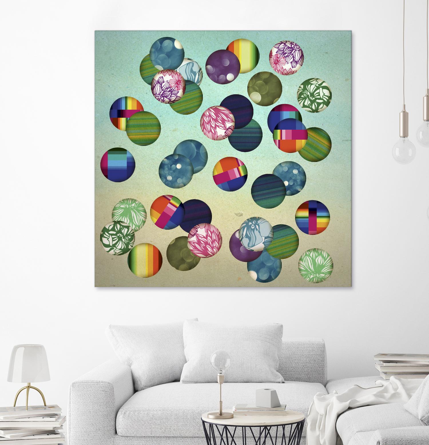 Play by Theo Pechorin on GIANT ART - green abstract