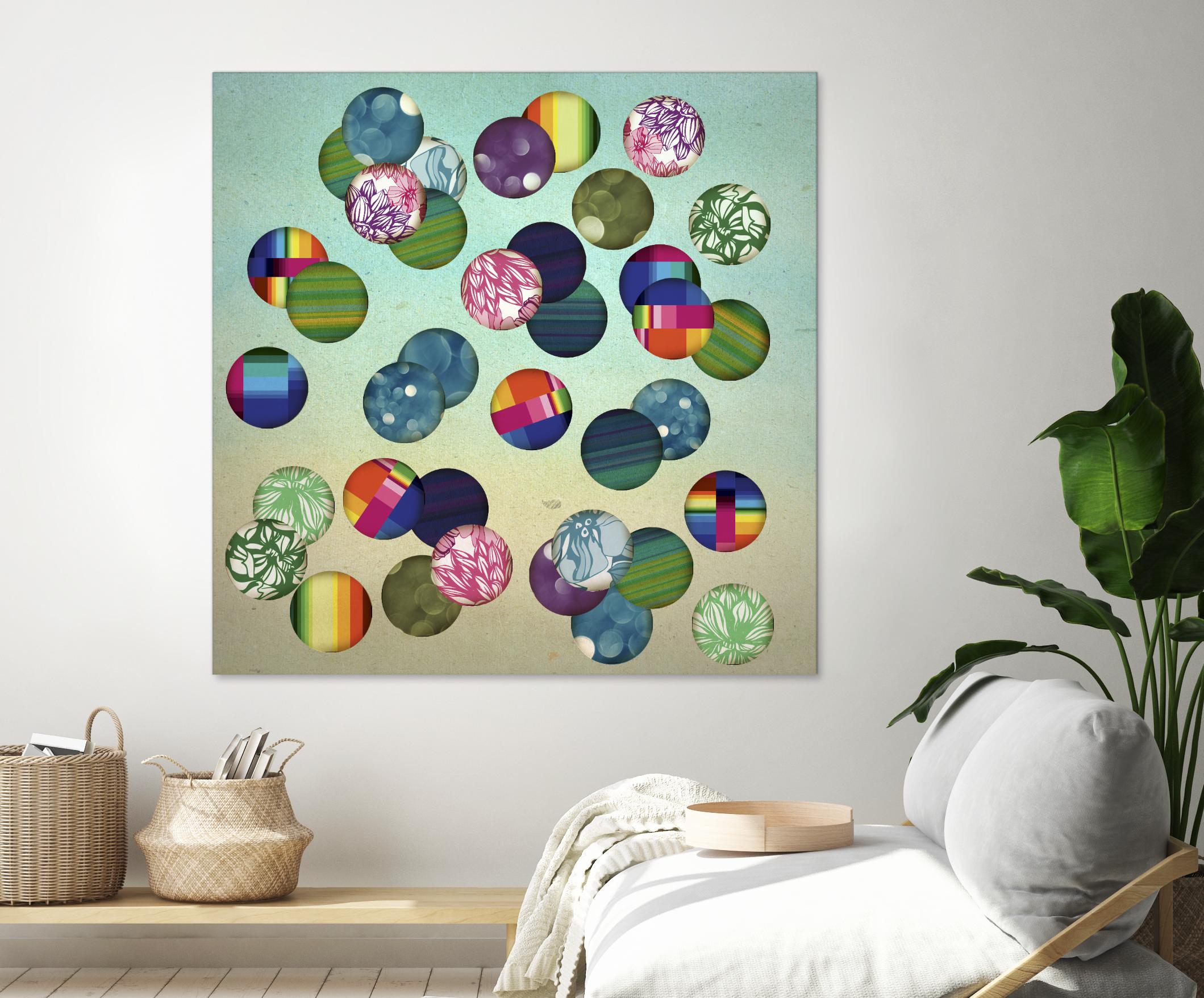 Play by Theo Pechorin on GIANT ART - green abstract