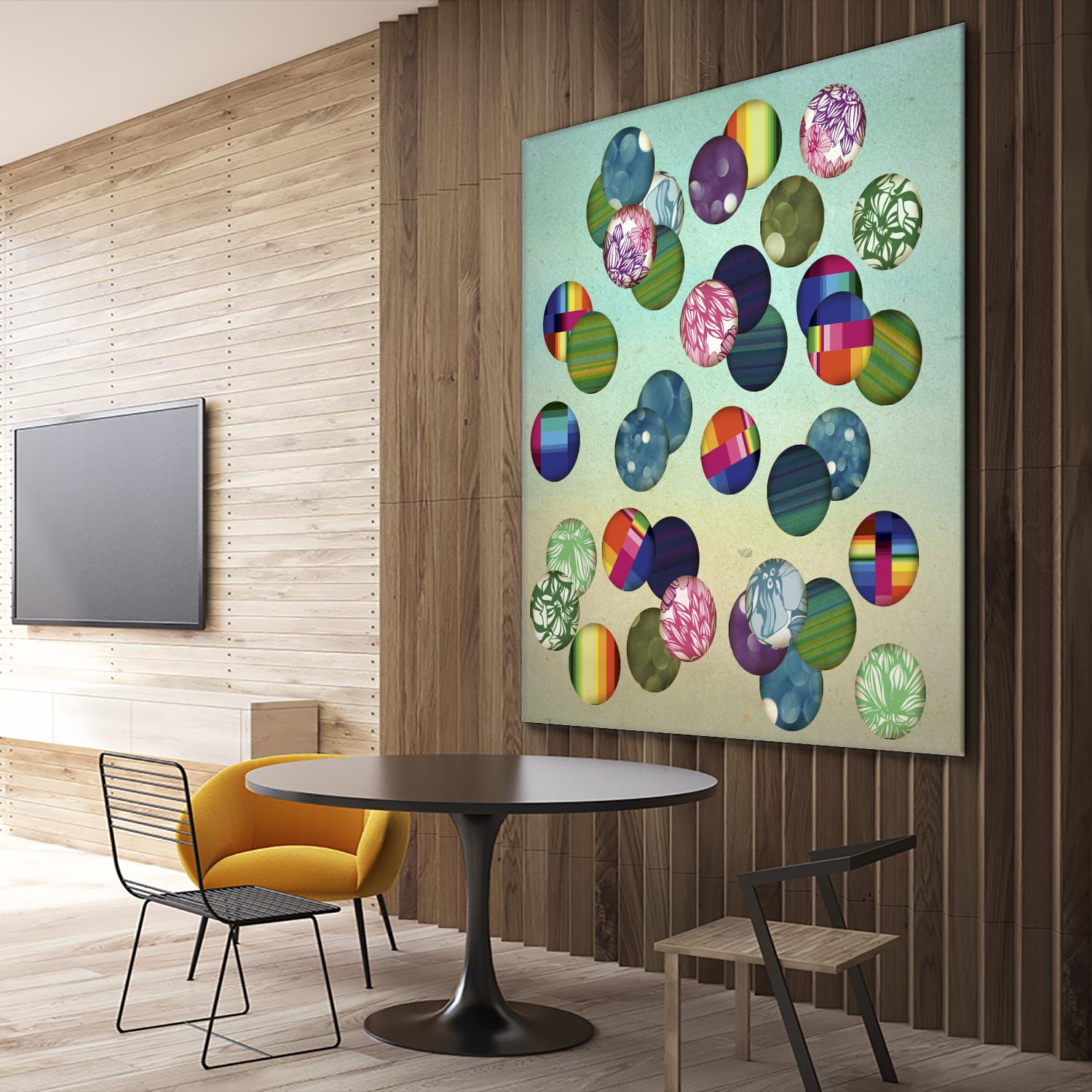 Play by Theo Pechorin on GIANT ART - green abstract