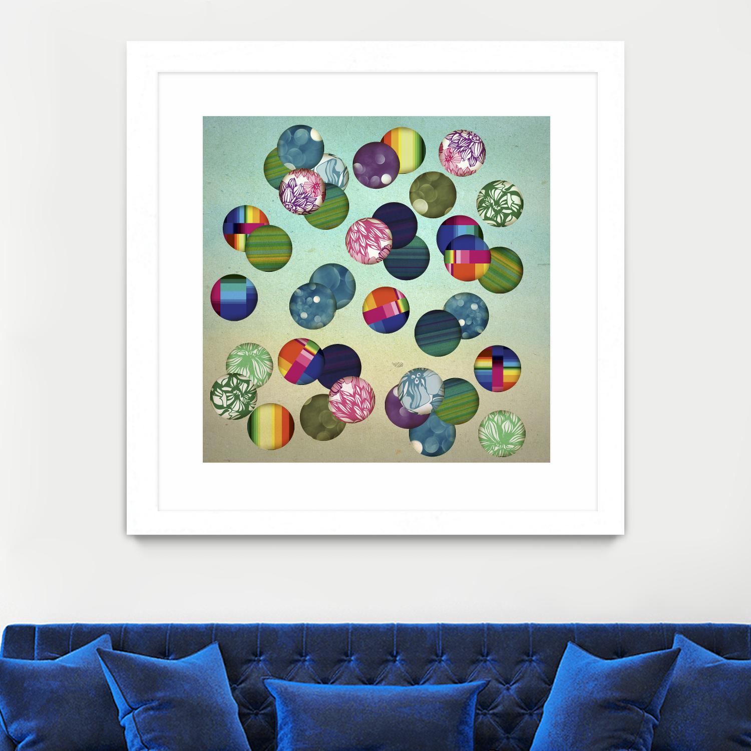 Play by Theo Pechorin on GIANT ART - green abstract