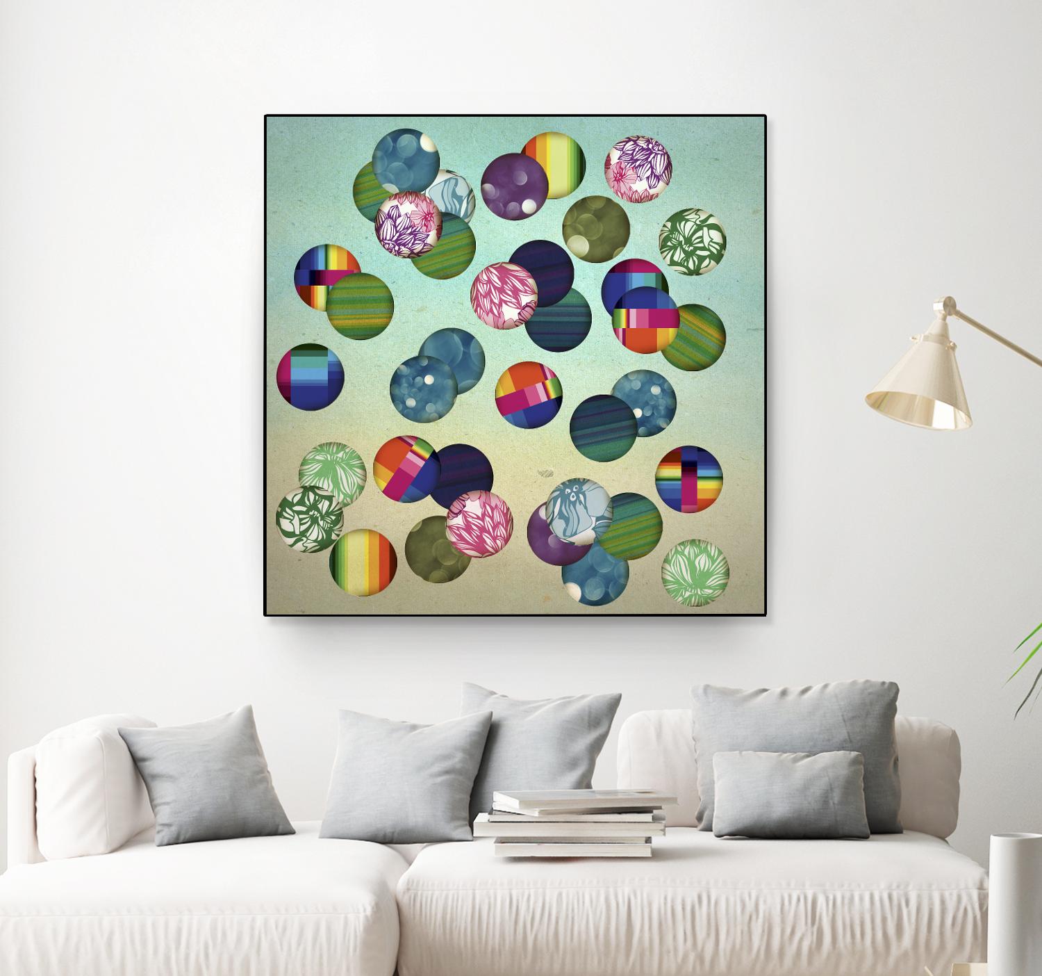 Play by Theo Pechorin on GIANT ART - green abstract