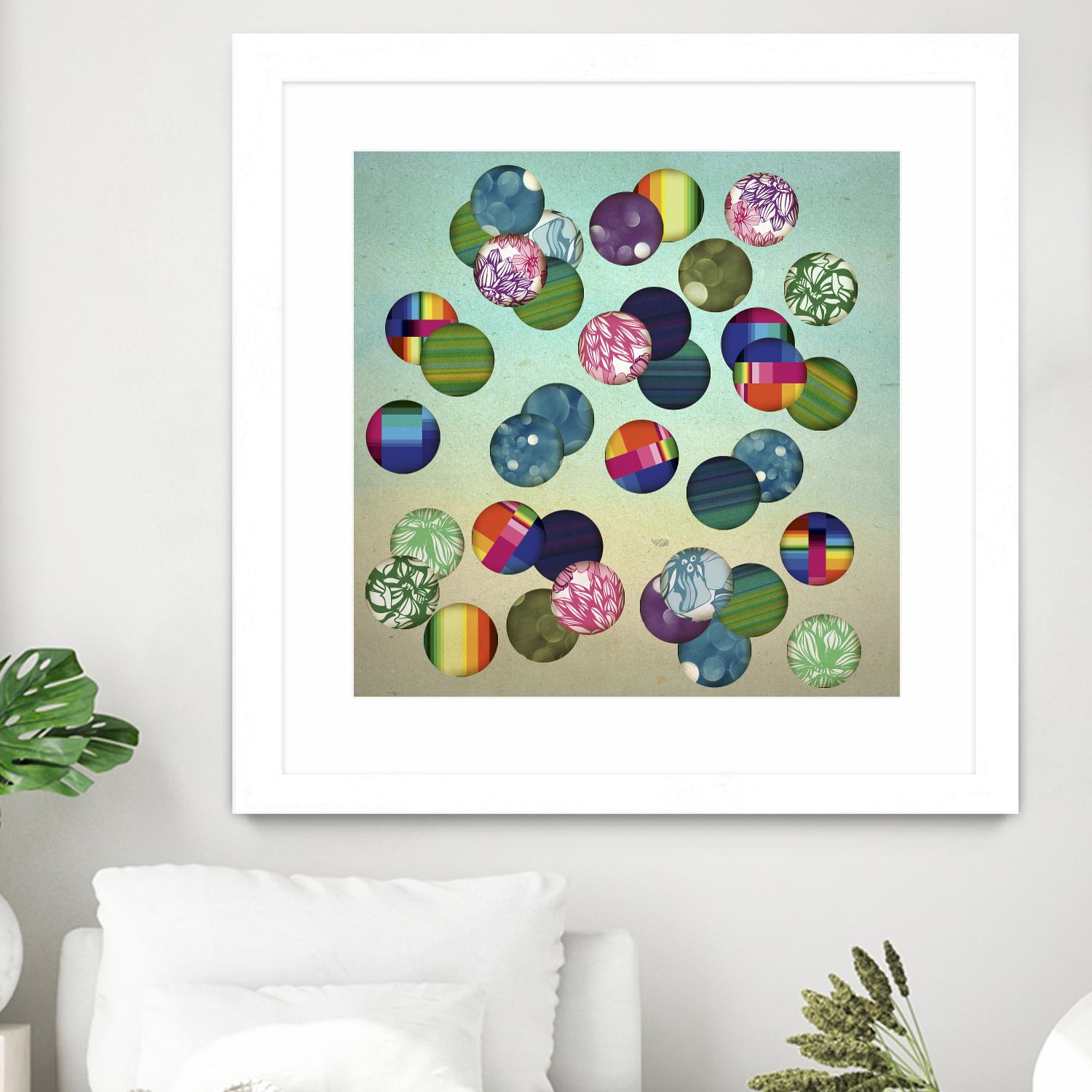 Play by Theo Pechorin on GIANT ART - green abstract