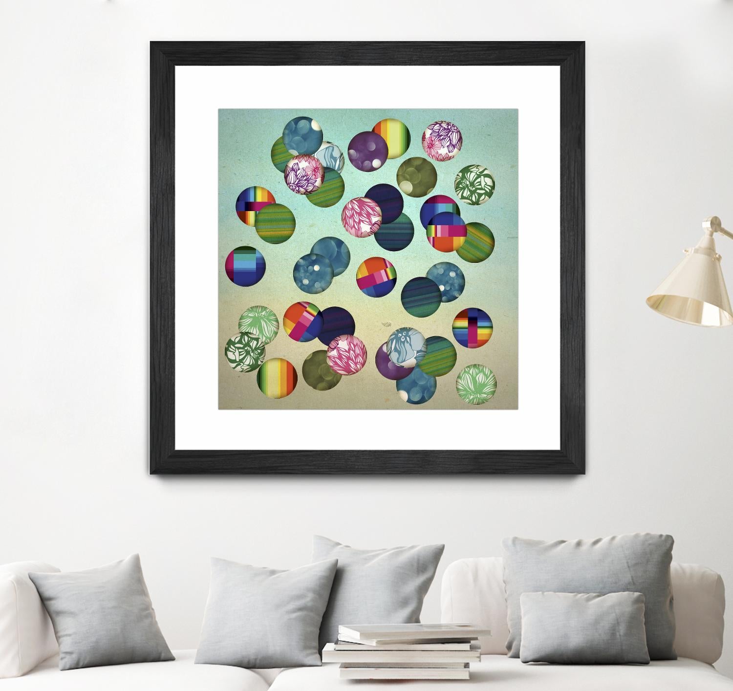 Play by Theo Pechorin on GIANT ART - green abstract