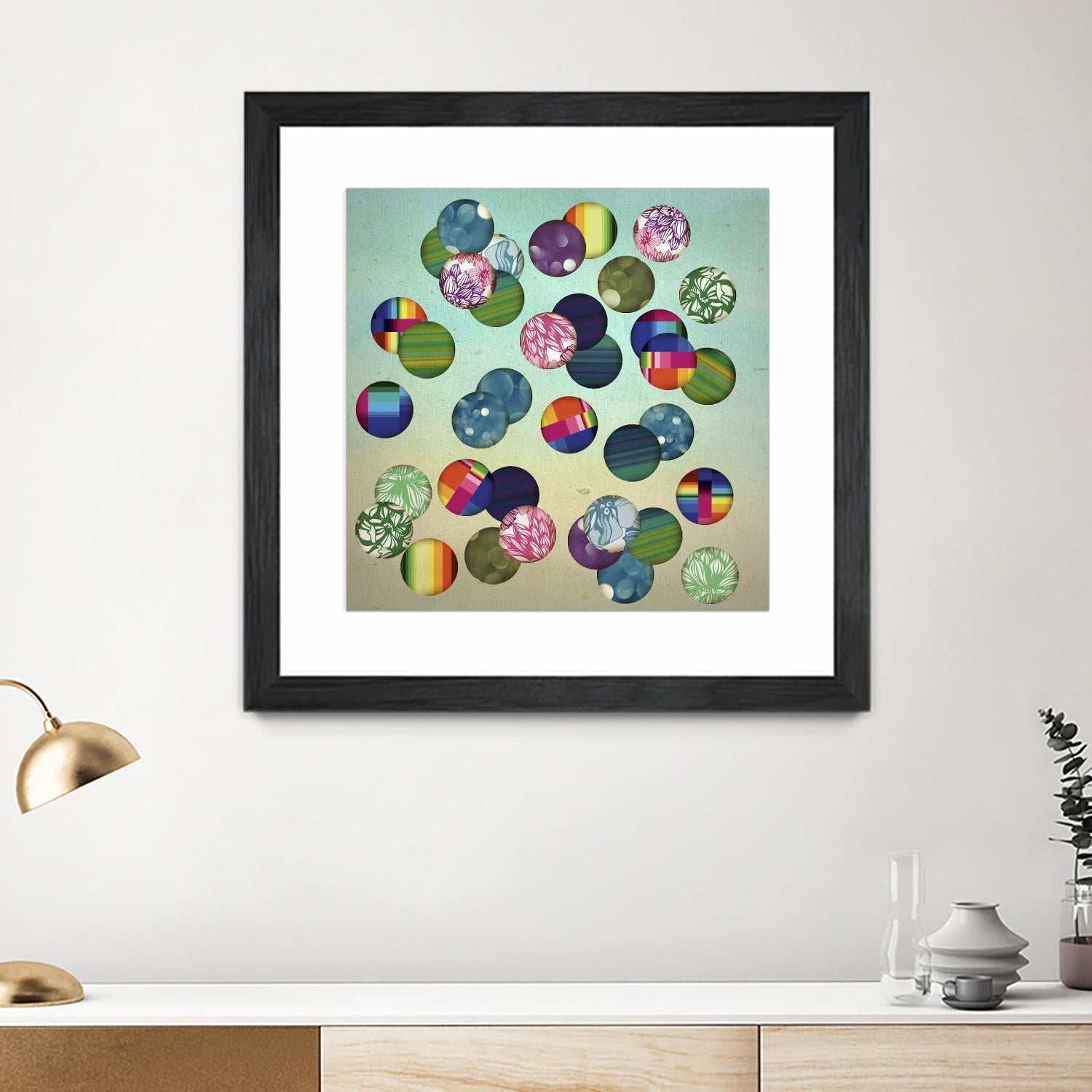 Play by Theo Pechorin on GIANT ART - green abstract