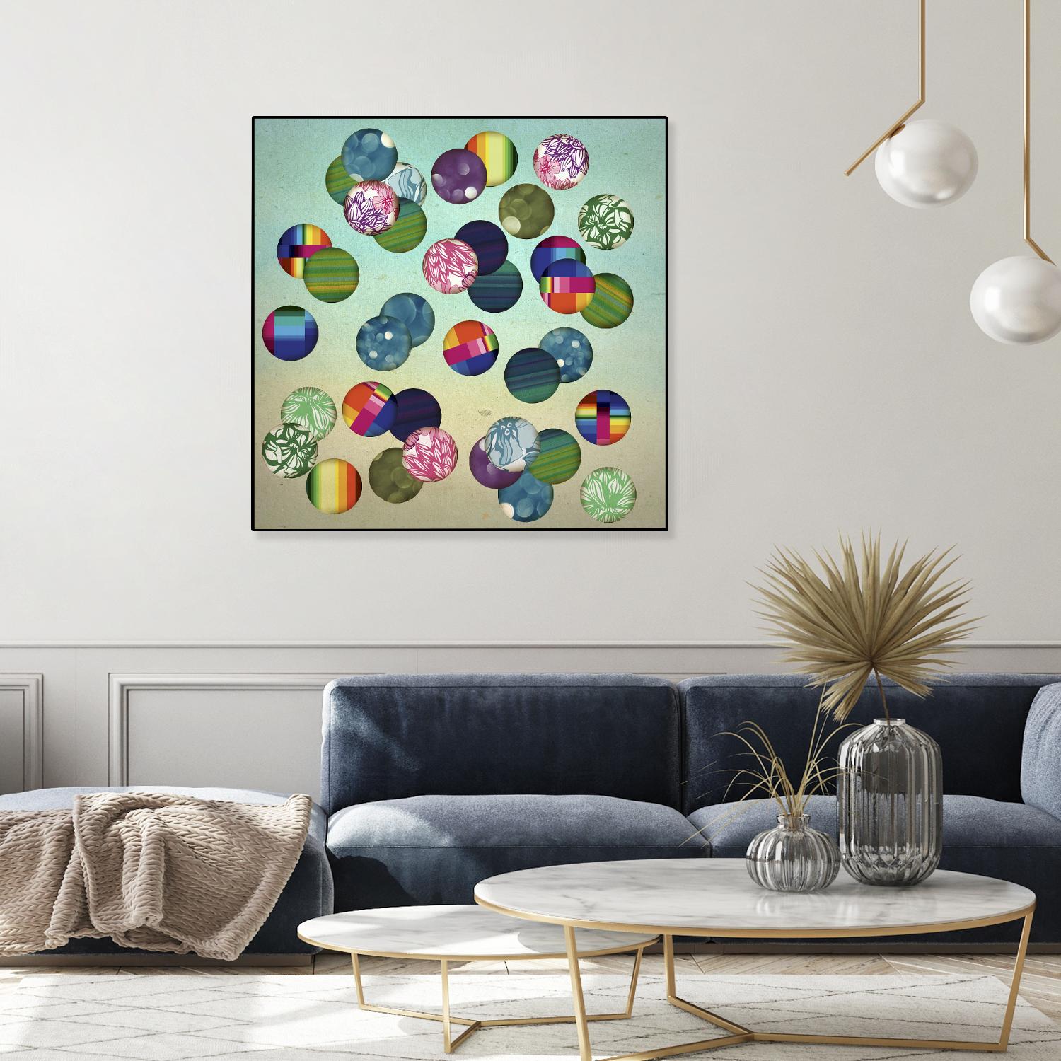 Play by Theo Pechorin on GIANT ART - green abstract