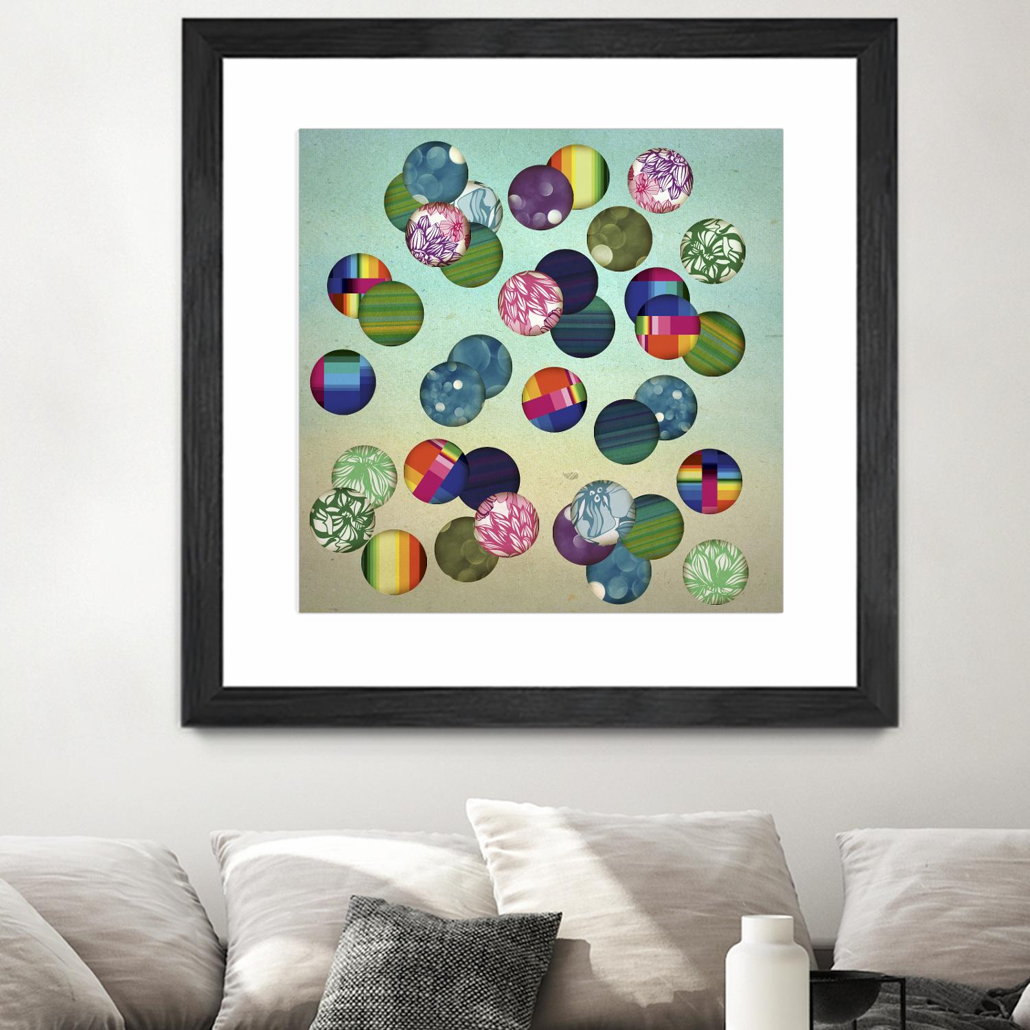 Play by Theo Pechorin on GIANT ART - green abstract